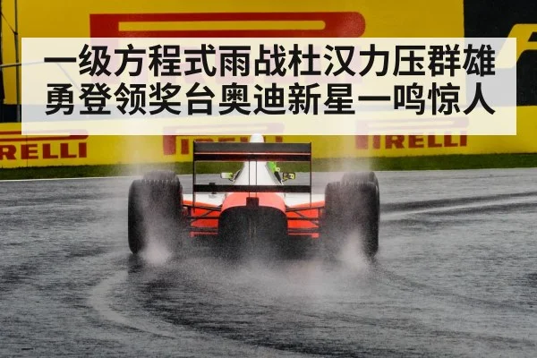 一级方程式雨战杜汉力压群雄勇登领奖台奥迪新星一鸣惊人