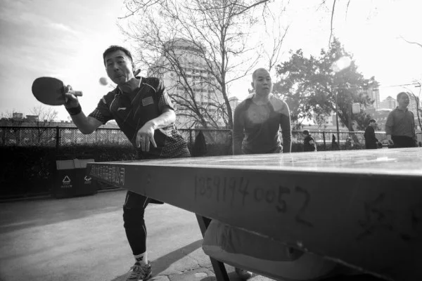 woman table tennis player